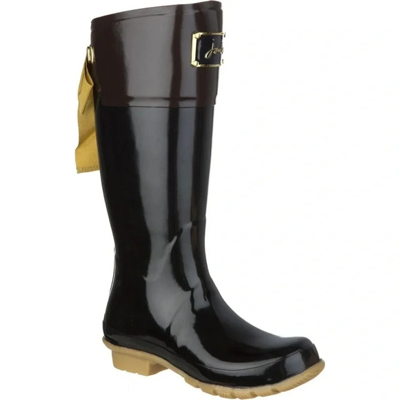 Joules Evedon Welly Boot - Women's size 6 EUC - Picture 1 of 7